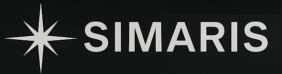 SIMARIS, logo original con estrella de ocho puntas